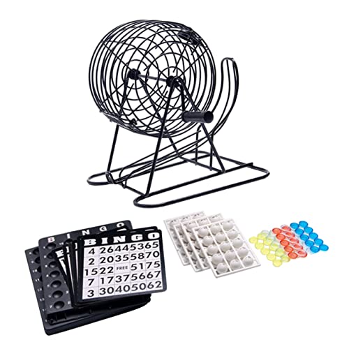 YARNOW Bingo Maschine Interaktive Lotteriemaschine für Familien Lehrspielzeug für Kreative Unterhaltung und Hand Augen Koordination für Partys Kindergarten und Spielzimmer YARNOW Bingo Maschine Interaktive Lotteriemaschine für Familien Lehrspielzeug für Kreative Unterhaltung und Hand Augen Koordination für Partys Kindergarten und Spielzimmer von YARNOW