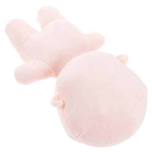 YARNOW Blank Doll Body Weicher Glatter DIY Plüschpuppe Ohne Skelett Niedliche Anziehbare Humanoide Stoffpuppe für Fördert Kreativität und Eltern Junge Mädchen Interaktion von YARNOW