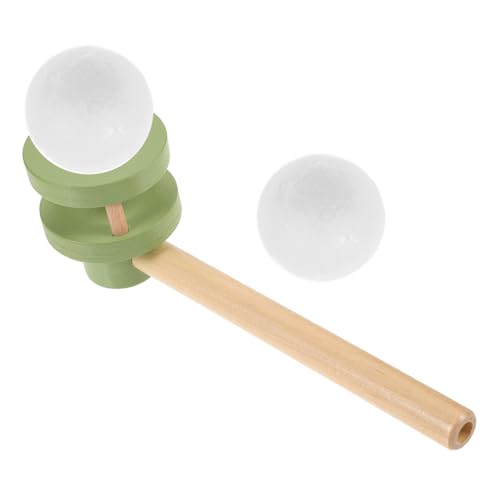 YARNOW Blasball Kleines Grünes Holzspielzeug Schwimmende Blasbälle zum Atemtraining Lustiges Balance und Motorikspielzeug für Pädagogisch für Drinnen und Draußen YARNOW Blasball Kleines Grünes Holzspielzeug Schwimmende Blasbälle zum Atemtraining Lustiges Balance und Motorikspielzeug für Pädagogisch für Drinnen und Draußen von YARNOW