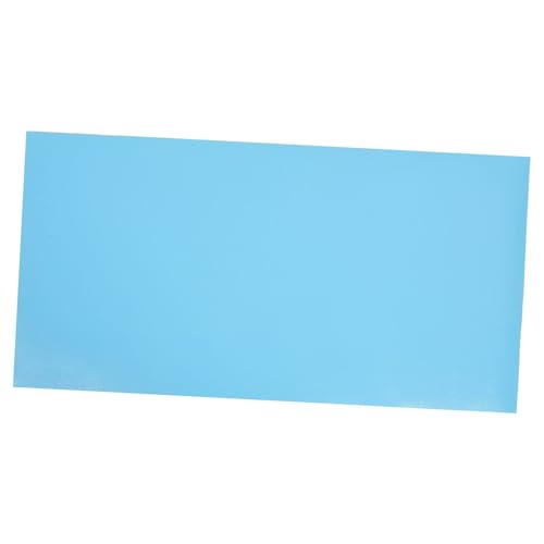 YARNOW Blatt Papier Mit Wassermuster Sandtisch Hellblau Modellpuppenhäuser Miniaturstrommuster Texturaufkleber Für DIY Ripple Wasser Diorama -szenenlandschaft Sky-Blue Plastik von YARNOW