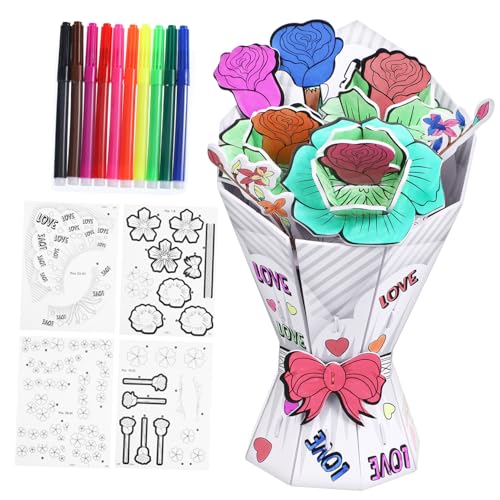 YARNOW Blumenpuzzle aus Dekoratives Blüten für Kreatives für Raumgestaltung und Bastelspielzeug YARNOW Blumenpuzzle aus Dekoratives Blüten für Kreatives für Raumgestaltung und Bastelspielzeug von YARNOW