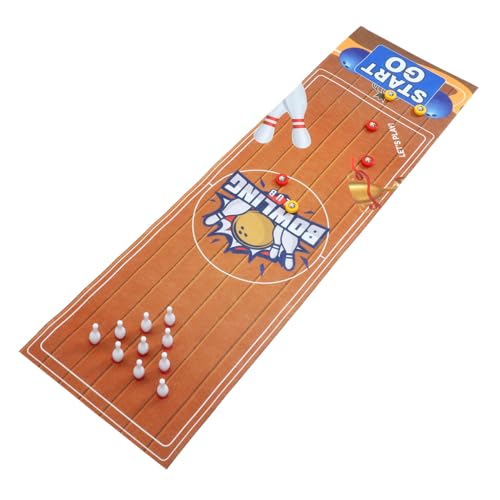 YARNOW Bowling Spielset für Glatter Oberfläche Kindgerechtes Indoor Sportspielzeug Familienfreundliches Kegelspiel für Drinnen und Unterwegs Fördert Spielerisch Bewegung und Koordination YARNOW Bowling Spielset für Glatter Oberfläche Kindgerechtes Indoor Sportspielzeug Familienfreundliches Kegelspiel für Drinnen und Unterwegs Fördert Spielerisch Bewegung und Koordination von YARNOW