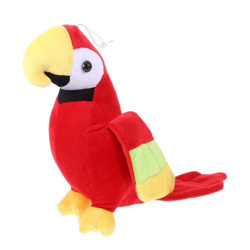 YARNOW Bunte Plüschpapagei Puppe Realistische Gefüllte Papageienform Kuscheltier Weiches Simulation Animal Doll für Geburtstag Feiertage von YARNOW