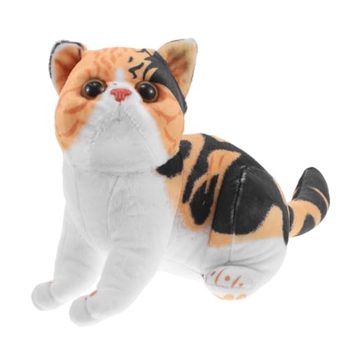 YARNOW Cartoon Cat Plush Toy Realistisch Gefülltes Tier Für Kinder Weiche Und Komfortable Plüschtier Für Mädchen Und Jungen Haussammlerfigur YARNOW Cartoon Cat Plush Toy Realistisch Gefülltes Tier Für Kinder Weiche Und Komfortable Plüschtier Für Mädchen Und Jungen Haussammlerfigur von YARNOW