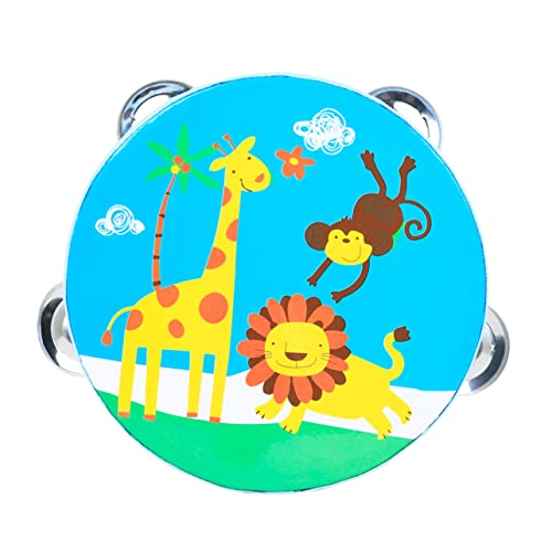 YARNOW Cartoon -Ringtrommel kinderspielzeug mit rotierender Trommel Handtrommeln für Tamburine für Handtrommelinstrumente für Kinderhandtrommel hölzern Blau YARNOW Cartoon -Ringtrommel kinderspielzeug mit rotierender Trommel Handtrommeln für Tamburine für Handtrommelinstrumente für Kinderhandtrommel hölzern Blau von YARNOW
