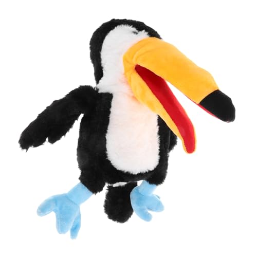 YARNOW Cartoon Tier Handpuppe aus Plüsch für Niedliche Interaktive Spielzeughandpuppe für Geschichtenerzählen und Rollenspiele für Jungen und Fördert die Fantasie von YARNOW
