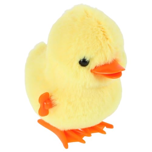 YARNOW Clockwork Ente Festival - Entenspielzeug Für Tierisches Uhrwerk Vintage Aufziehspielzeug Hüpfspielzeug Für Yellow Plüsch YARNOW Clockwork Ente Festival - Entenspielzeug Für Tierisches Uhrwerk Vintage Aufziehspielzeug Hüpfspielzeug Für Yellow Plüsch von YARNOW