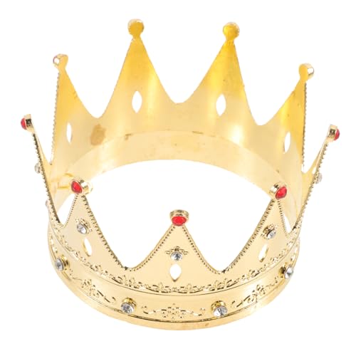 YARNOW Cosplay Krone für Mädchen Goldene Geburtstagskrone Dekorative Haarzier für Partys Sicher und Leicht für Unvergessliche Fotos und Besondere Anlässe YARNOW Cosplay Krone für Mädchen Goldene Geburtstagskrone Dekorative Haarzier für Partys Sicher und Leicht für Unvergessliche Fotos und Besondere Anlässe von YARNOW