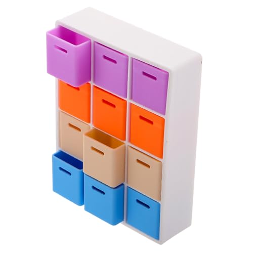 YARNOW DIY Aufbewahrungsboxen und Regalset Realistisches Display Case für Flexibles Bastelset zur Familieninteraktion und Praktische Aufbewahrung Kleiner Gegenstände YARNOW DIY Aufbewahrungsboxen und Regalset Realistisches Display Case für Flexibles Bastelset zur Familieninteraktion und Praktische Aufbewahrung Kleiner Gegenstände von YARNOW