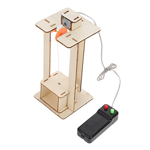 YARNOW DIY Aufzug Modell Physikalisches Aufzugsmodell für Technisches Wissenschaft und Kreativität Lernspielzeug ohne Batterie Bastelset für Junge YARNOW DIY Aufzug Modell Physikalisches Aufzugsmodell für Technisches Wissenschaft und Kreativität Lernspielzeug ohne Batterie Bastelset für Junge von YARNOW