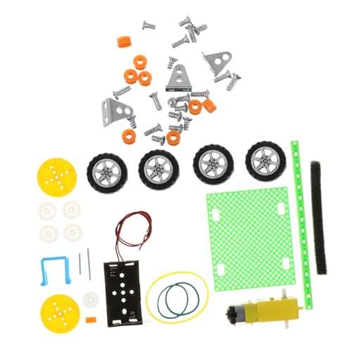 YARNOW DIY Elektrischer Kehrroboter für Lehrreiches Kreativität und Handwerklichen Fähigkeiten für Schule und Familie Mechanische Prinzipien und Spaß Beim Zusammenbauen von YARNOW