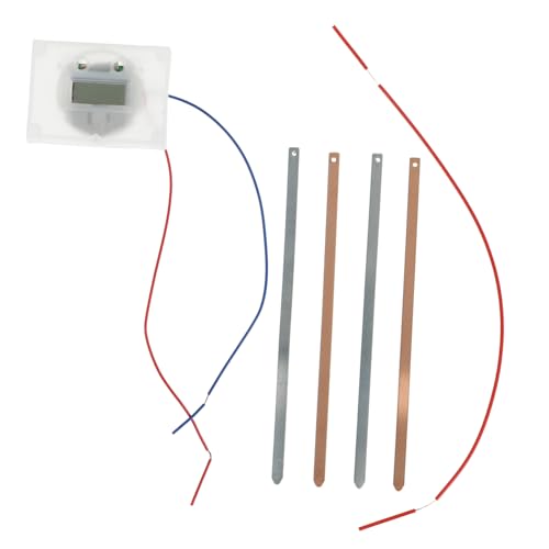 YARNOW DIY Fruchtbatterie Experimentierset mit Kartoffel Uhr Sicherer und Wiederverwendbarer Experimentierkasten für Schüler Pädagogisches Wissenschaftsspielzeug für Zuhause und Schule YARNOW DIY Fruchtbatterie Experimentierset mit Kartoffel Uhr Sicherer und Wiederverwendbarer Experimentierkasten für Schüler Pädagogisches Wissenschaftsspielzeug für Zuhause und Schule von YARNOW