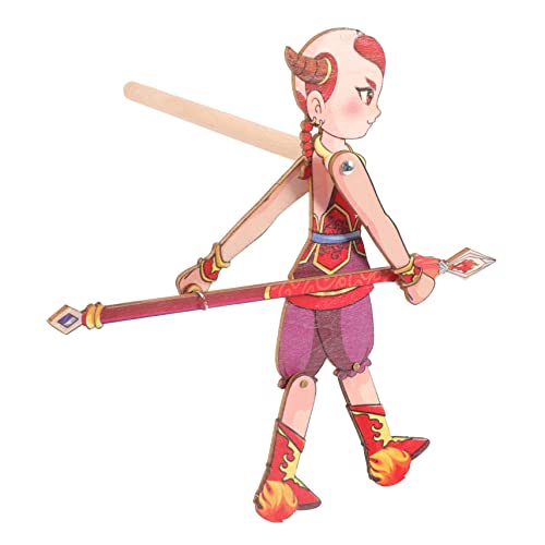 YARNOW DIY Schattenpuppen aus Traditionelles Chinesisches Puppenspielzeug für Kreative Kinderbasteleien und Unterhaltung Sicher und Langlebig Aufführungen und Leicht und Tragbar YARNOW DIY Schattenpuppen aus Traditionelles Chinesisches Puppenspielzeug für Kreative Kinderbasteleien und Unterhaltung Sicher und Langlebig Aufführungen und Leicht und Tragbar von YARNOW