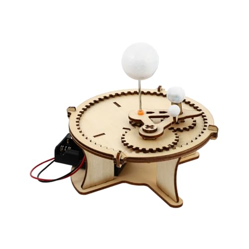 YARNOW DIY Solar System Modellset mit Sonne Erde und Mond Pädagogisches für Fördert und Praktische Fähigkeiten ohne Batterien Wasserfarben Kleber von YARNOW