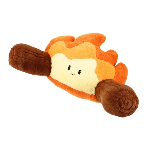 YARNOW Flammenkissen Aus Plüsch Cartoon-Kissen Für Bett Und Sofa Entzückende -Puppe Stofflagerfeuer-Spielzeug Als Dekoratives Wurfkissen YARNOW Flammenkissen Aus Plüsch Cartoon-Kissen Für Bett Und Sofa Entzückende -Puppe Stofflagerfeuer-Spielzeug Als Dekoratives Wurfkissen von YARNOW