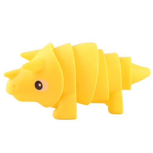 YARNOW Dekompression Dinosaurierspielzeug Kleinkindes sensorisches leises Zappelspielzeug sensorisches beruhigendes Zappelspielzeug zusammendrücken Plastik Gelb YARNOW Dekompression Dinosaurierspielzeug Kleinkindes sensorisches leises Zappelspielzeug sensorisches beruhigendes Zappelspielzeug zusammendrücken Plastik Gelb von YARNOW