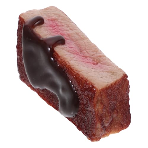 YARNOW Dekoratives Falsches Essen Realistisch Gefälschte Steakverzierung Für Restaurantdekoration Fotografie Requisite Dollhouse Spiel Einzigartiger Steakblock YARNOW Dekoratives Falsches Essen Realistisch Gefälschte Steakverzierung Für Restaurantdekoration Fotografie Requisite Dollhouse Spiel Einzigartiger Steakblock von YARNOW
