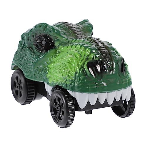 YARNOW Dinosaurier Rennauto für Kinder Leuchtendes Elektro Rennauto Interaktive Autorennbahn Spielzeugauto für Jungen Dinosaurier Rennspielzeug YARNOW Dinosaurier Rennauto für Kinder Leuchtendes Elektro Rennauto Interaktive Autorennbahn Spielzeugauto für Jungen Dinosaurier Rennspielzeug von YARNOW