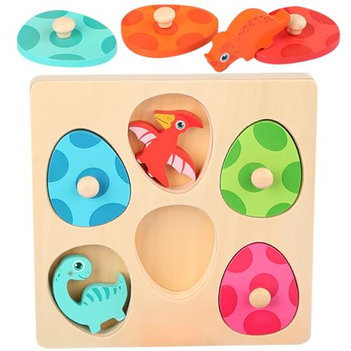 YARNOW Dinosaurier Ei Puzzle aus Kognitives Lernspielzeug für Fördert Kreativität Denkfähigkeit und Ausdauer für Ab Jahren von YARNOW