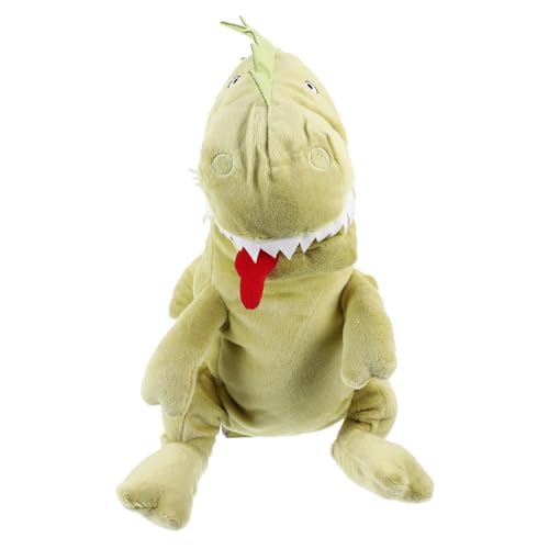 YARNOW Dinosaurier Handpuppe Interaktive Plüsch Handspielzeug Niedliches Tiermotiv für Geschichtenerzähler und Kreative Spiele für Eltern YARNOW Dinosaurier Handpuppe Interaktive Plüsch Handspielzeug Niedliches Tiermotiv für Geschichtenerzähler und Kreative Spiele für Eltern von YARNOW