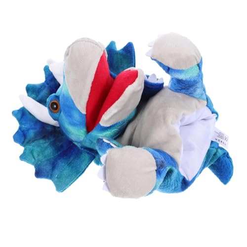YARNOW Dinosaurier Handpuppen Aus Plüsch Interaktive Entzückende Spielzeugpuppen Für Fördert Kreativität Motorische Fähigkeiten Und Geschichtenerzählen Perfektes von YARNOW