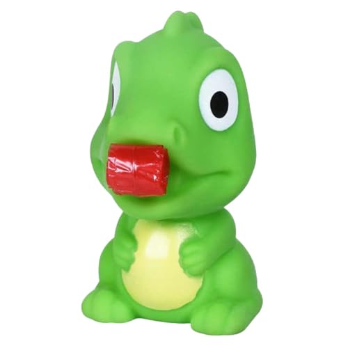 YARNOW Dinosaurier-Klangspielzeug Figur sensorisches Dinosaurier-Squeeze- Dinosaurierspielzeug kleine Dinosaurier-Spielzeuge lustiges Plastik Grün von YARNOW