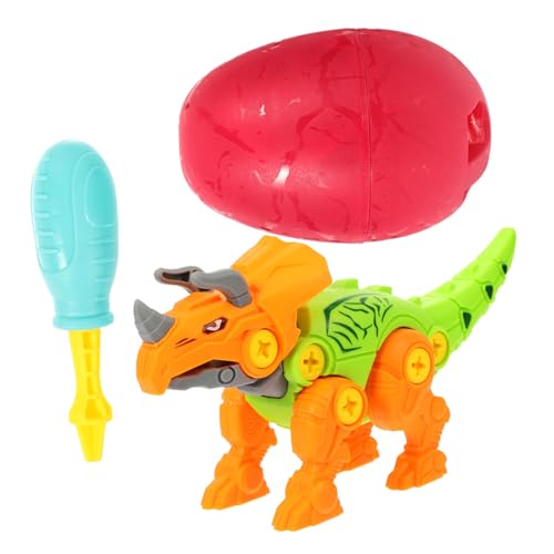 YARNOW Dinosaurier Montage für DIY Schraubspielzeug aus Sicherem Kunststoff Abnehmbar Zusammenbauen Fördert Kreativität Feinmotorik und Zusammenarbeit für Jungen Ab Zufällige Farbe YARNOW Dinosaurier Montage für DIY Schraubspielzeug aus Sicherem Kunststoff Abnehmbar Zusammenbauen Fördert Kreativität Feinmotorik und Zusammenarbeit für Jungen Ab Zufällige Farbe von YARNOW