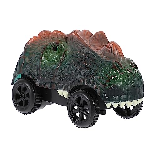 YARNOW Dinosaurier-Track- Dinosaurierspielzeug Autospielzeug Kinderspielzeug schnelles RC-Auto Rennautos für verfolgen Auto Abs Green von YARNOW