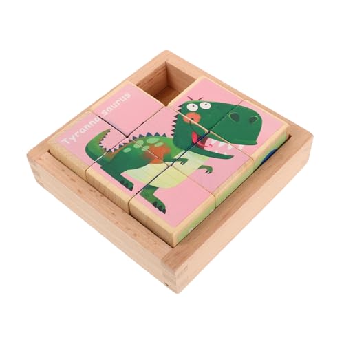 YARNOW Dinosaurier-bausteinspielzeug Kleinkindspielzeug Rätsel Bauen Jungs- Kinderspielzeug Baukasten Interaktives Dinosaurierspielzeug Holzrätsel Hölzern YARNOW Dinosaurier-bausteinspielzeug Kleinkindspielzeug Rätsel Bauen Jungs- Kinderspielzeug Baukasten Interaktives Dinosaurierspielzeug Holzrätsel Hölzern von YARNOW