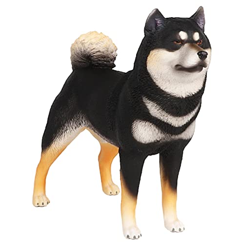 YARNOW Dog Figurine Simulation Desk Decor Realistic Plastic Pet Model for Home Decoration Present Standing Dog Figure YARNOW Dog Figurine Simulation Desk Decor Realistic Plastic Pet Model for Home Decoration Present Standing Dog Figure von YARNOW
