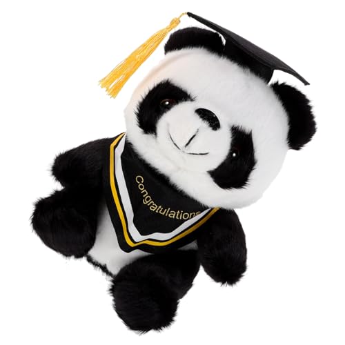 YARNOW Doktor Panda Puppe gefüllter Panda Kuscheltier Abschluss-Kuscheltiere Panda bequemes Stofftier Stopfer Abschlussbär gefülltes Abschlussbärenspielzeug Plüsch Gelb YARNOW Doktor Panda Puppe gefüllter Panda Kuscheltier Abschluss-Kuscheltiere Panda bequemes Stofftier Stopfer Abschlussbär gefülltes Abschlussbärenspielzeug Plüsch Gelb von YARNOW