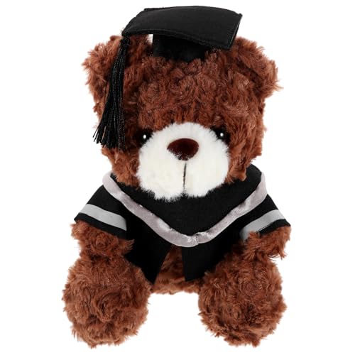 YARNOW Doktorhutpuppe Abschluss Plüsch Bär Abschlussmütze Plüschbär abschluss kuscheltiere bär Abschluss gefüllter süßer Bär Bequeme Bärenpuppe Dunkelbraun YARNOW Doktorhutpuppe Abschluss Plüsch Bär Abschlussmütze Plüschbär abschluss kuscheltiere bär Abschluss gefüllter süßer Bär Bequeme Bärenpuppe Dunkelbraun von YARNOW