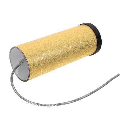 YARNOW Donnertrommel Instrument Klein Schlagzeug Bühnenaufführungs-Requisiten Schallröhren Kindermusikspielzeug Gewitterröhre -Sound-Maker Machende Röhre Braun Metall YARNOW Donnertrommel Instrument Klein Schlagzeug Bühnenaufführungs-Requisiten Schallröhren Kindermusikspielzeug Gewitterröhre -Sound-Maker Machende Röhre Braun Metall von YARNOW