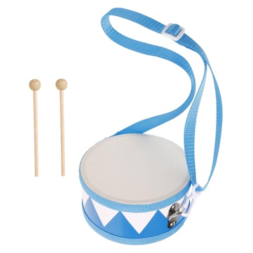 YARNOW Doppelseitige Kindertrommel aus Holz mit Schlägel Musikinstrument für Frühkindliche Musikbildung für Ansprechendes Design und Realistische Klangqualität YARNOW Doppelseitige Kindertrommel aus Holz mit Schlägel Musikinstrument für Frühkindliche Musikbildung für Ansprechendes Design und Realistische Klangqualität von YARNOW