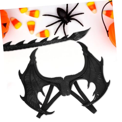 YARNOW Drachen Kostüm Halloween Cosplay Flügel und Hautfreundliches Langlebiges Kostümzubehör für Motto und Karnevalspartys Verstellbar Einheitliche YARNOW Drachen Kostüm Halloween Cosplay Flügel und Hautfreundliches Langlebiges Kostümzubehör für Motto und Karnevalspartys Verstellbar Einheitliche von YARNOW