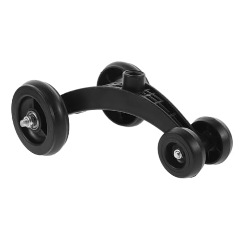 YARNOW Drehen Sie die Vorderräder des Autos Schlüssel für Babys Babyautospielzeug Lenkung Fahren Lenkradspielzeug für Kleinkinder Räder für Spielzeugautos Ersatzräder Plastik Schwarz von YARNOW