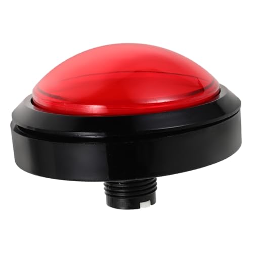 YARNOW Druckknopf Schalter Mit Licht Switch-Spiele Digital Digitaler Code Für Switch-Spiele Metall Rot von YARNOW