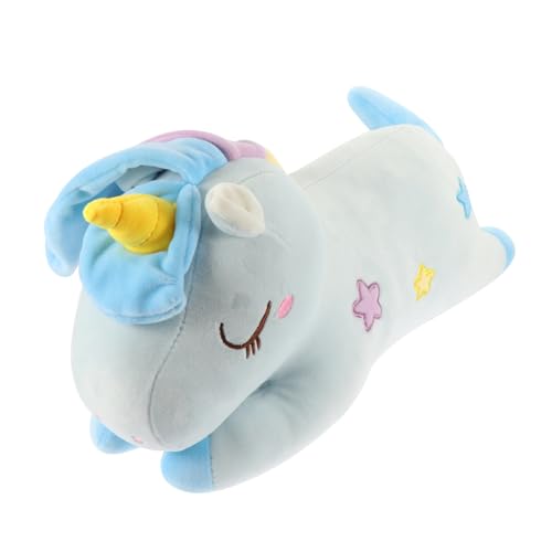 YARNOW Einhorn Kissenpuppe für Kinder Plüsch Tierförmige Puppe Weiche Kissenpuppe aus Baumwolle Süßes Einhorn Spielzeug für Babyzimmer Kuscheltier für Schlafen und Spielen YARNOW Einhorn Kissenpuppe für Kinder Plüsch Tierförmige Puppe Weiche Kissenpuppe aus Baumwolle Süßes Einhorn Spielzeug für Babyzimmer Kuscheltier für Schlafen und Spielen von YARNOW