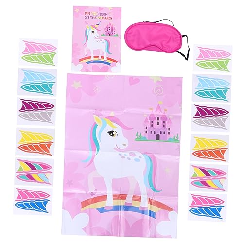 YARNOW Einhorn Poster mit Aufklebern für Wandposter Cover Aufkleber Augenmaske Geburtstagsfeiern und Dekoration YARNOW Einhorn Poster mit Aufklebern für Wandposter Cover Aufkleber Augenmaske Geburtstagsfeiern und Dekoration von YARNOW