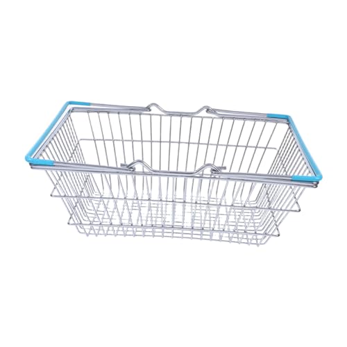 YARNOW Einkaufswagen für Eisenkorb für Puppenhaus Praktischer Mini Korb für Fantasievolles und Aufbewahrung YARNOW Einkaufswagen für Eisenkorb für Puppenhaus Praktischer Mini Korb für Fantasievolles und Aufbewahrung von YARNOW