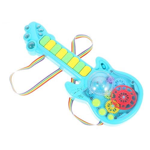 YARNOW Einstellbare Elektrische Spielzeuggitarre für Musikinstrument für Junge Lernspielzeug für Musikliebhaber für Anfänger Design ohne Batterien für Kreative Zufällige YARNOW Einstellbare Elektrische Spielzeuggitarre für Musikinstrument für Junge Lernspielzeug für Musikliebhaber für Anfänger Design ohne Batterien für Kreative Zufällige von YARNOW