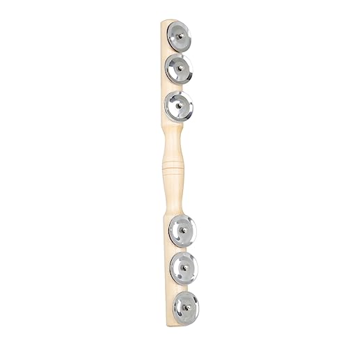 YARNOW Einzelnes Jingle Bell Musikinstrument für Holzpercussion mit Sicherer Oberfläche Fördert Musikalisches Interesse und Sinneswahrnehmung YARNOW Einzelnes Jingle Bell Musikinstrument für Holzpercussion mit Sicherer Oberfläche Fördert Musikalisches Interesse und Sinneswahrnehmung von YARNOW