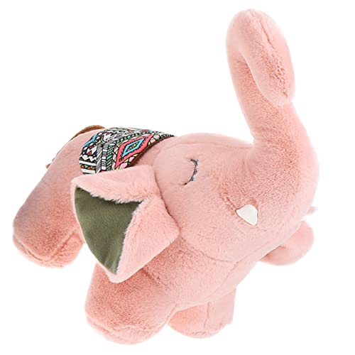 YARNOW Elefant Puppe Jumbo-Plüschtier Plüschspielzeug ausgestopftes Tier Plüschfigur Babyform ausgestopftes Tier Elephant Stoffed Toy PP Baumwolle Rosa YARNOW Elefant Puppe Jumbo-Plüschtier Plüschspielzeug ausgestopftes Tier Plüschfigur Babyform ausgestopftes Tier Elephant Stoffed Toy PP Baumwolle Rosa von YARNOW