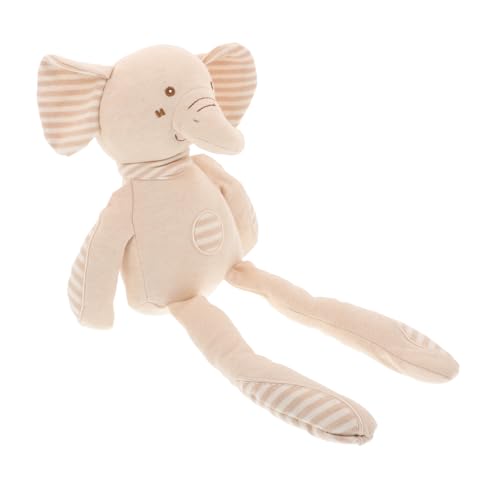 YARNOW Elefantenpuppe Aus Bio Baumwolle Stofftier Cartoon Baumwollspielzeug Ausgestopfter Elefant Baumwolltierspielzeug Babyspielzeug Kuscheltiere Für Babys Beige YARNOW Elefantenpuppe Aus Bio Baumwolle Stofftier Cartoon Baumwollspielzeug Ausgestopfter Elefant Baumwolltierspielzeug Babyspielzeug Kuscheltiere Für Babys Beige von YARNOW