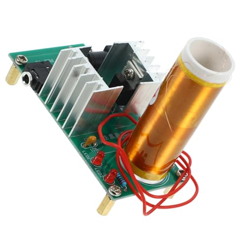 YARNOW Elektrischer Bogen Generator Musikspule Lernset Sicherer Mini Coil DIY Wissenschaftskit für Interaktives Experiment mit Musik und Kabelloser Energieübertragung YARNOW Elektrischer Bogen Generator Musikspule Lernset Sicherer Mini Coil DIY Wissenschaftskit für Interaktives Experiment mit Musik und Kabelloser Energieübertragung von YARNOW