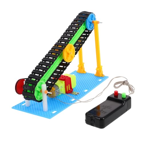 YARNOW Elektrischer Förderer Mini-Förderband Wissenschafts-Kit Vorbau-Kits Lebensmittelförderband für den Tisch Förderband für Bagger kleines Desktop-Förderband Plastik YARNOW Elektrischer Förderer Mini-Förderband Wissenschafts-Kit Vorbau-Kits Lebensmittelförderband für den Tisch Förderband für Bagger kleines Desktop-Förderband Plastik von YARNOW
