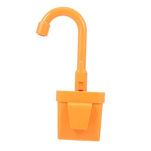 YARNOW Elektrischer Wasserhahn für Interaktives Küchenzubehör für Rollenspiele und Kreatives Fördert Fantasie und Motorische Fähigkeiten Orange Farbe von YARNOW