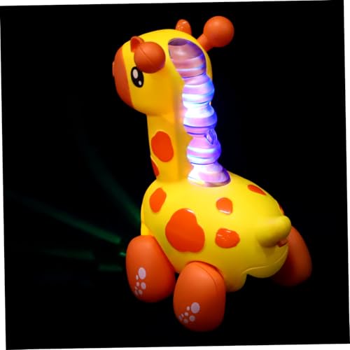 YARNOW Elektrisches Giraffe - sensorisch Kleinkinder Giraffen-Bewegungsspielzeug für elektrisches Kinderspielzeug Musikspielzeug -Instrumente Plastik Orange YARNOW Elektrisches Giraffe - sensorisch Kleinkinder Giraffen-Bewegungsspielzeug für elektrisches Kinderspielzeug Musikspielzeug -Instrumente Plastik Orange von YARNOW