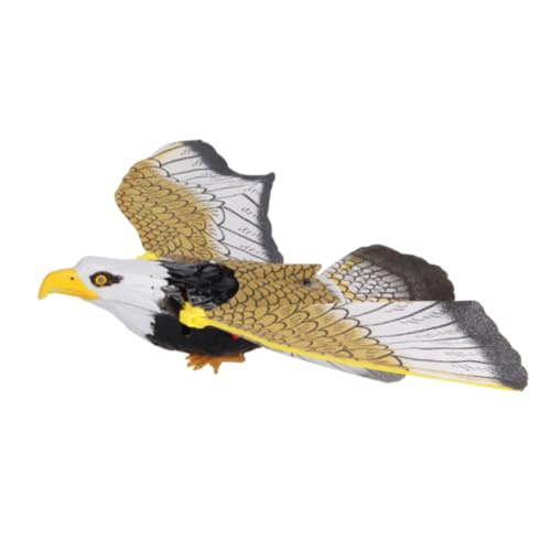 YARNOW Elektronisches Fliegendes Vogelspielzeug Leuchtendes Hängendes Adler Batterie Robustes Interaktives Kinderspielzeug Praktischen Fähigkeiten zum Deckenaufhängen und Eltern Junge YARNOW Elektronisches Fliegendes Vogelspielzeug Leuchtendes Hängendes Adler Batterie Robustes Interaktives Kinderspielzeug Praktischen Fähigkeiten zum Deckenaufhängen und Eltern Junge von YARNOW