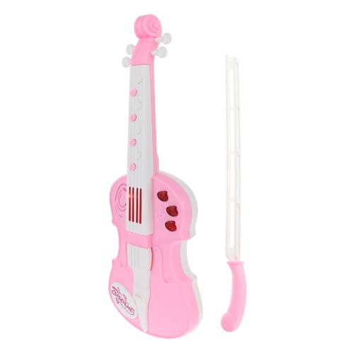 YARNOW Elektronisches Geigenspielzeug -Geige Musikinstrumente Violine Musikspielzeug für -Instrument- Spielzeuggeigen ABS-Kunststoff Rosa YARNOW Elektronisches Geigenspielzeug -Geige Musikinstrumente Violine Musikspielzeug für -Instrument- Spielzeuggeigen ABS-Kunststoff Rosa von YARNOW